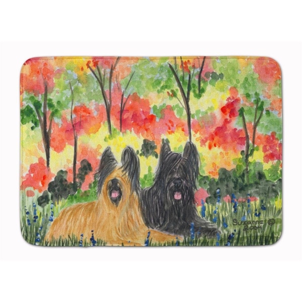 Carolines Treasures Briard Machine Washable Memory Foam Mat SS8045RUG - main